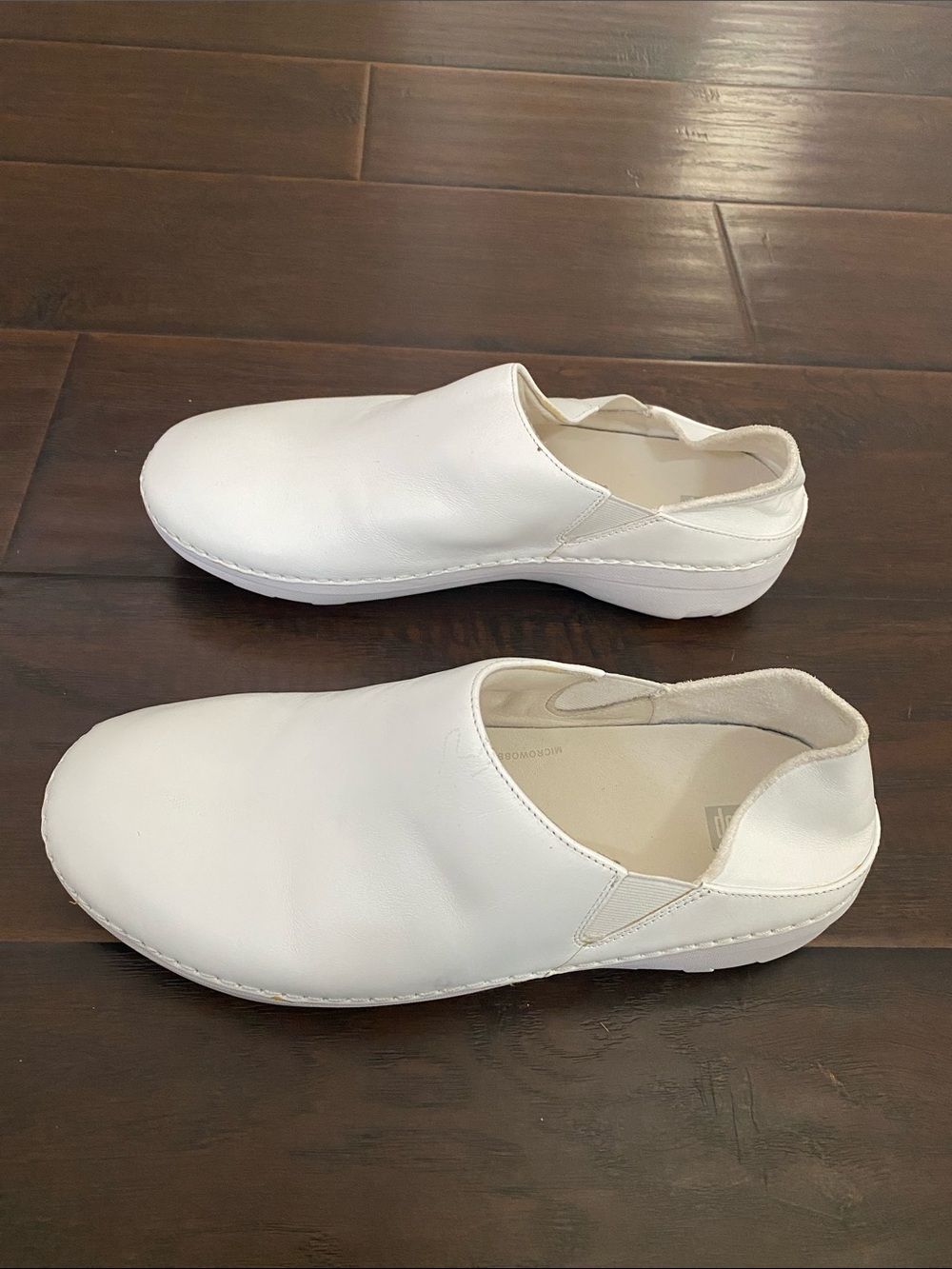 Fitflop leather upper loafer shoes women’s size 10